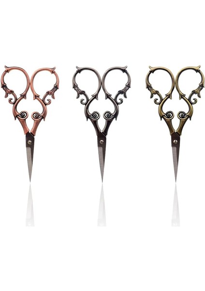 Bronz Tarzı Paslanmaz Çelik Vintage Terzi Ors Çiçek Dikiş Retro Nakış Ors Kısa Kumaş Kesici Iplik Makası (Yurt Dışından) modelleri