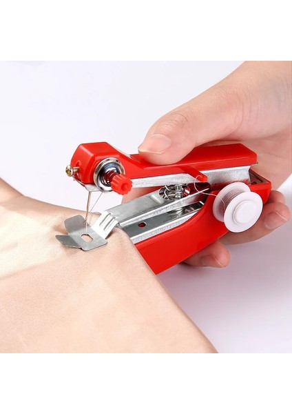 No.1 Tarzı Yeni Başlayanlar Için En Iyi Dikiş Makinesi Aile Için En Iyi Hediye Taşınabilir Oya Kordonları Mini Elde Tutulan Giysiler Kumaş Dikiş Makinesi (Yurt Dışından) modelleri