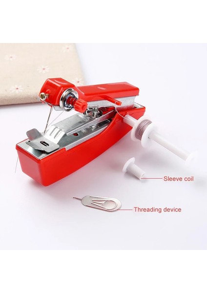 No.1 Tarzı Yeni Başlayanlar Için En Iyi Dikiş Makinesi Aile Için En Iyi Hediye Taşınabilir Oya Kordonları Mini Elde Tutulan Giysiler Kumaş Dikiş Makinesi (Yurt Dışından) indirimleri