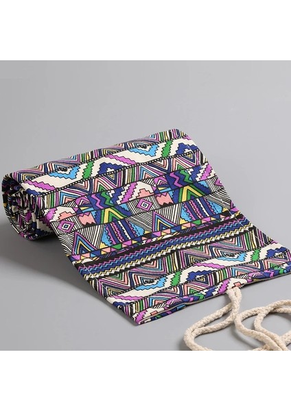 Min Zu Feng Stili 36 Artı 2 Delik Kanca Örgü Aksesuarları Kanvas Çanta Tığ Iğneleri Konteyner Saklama Kutusu Çanta El Sanatları ve Dikiş Boya Fırçaları Saklama Tutacağı (Yurt Dışından)