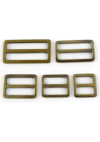 Pirinç Tarzı 38MM mm Metal Tri-Glide Tokaları Ayarlayın Çanta Dokuma Kaydırıcı Kanca Askıları Toka Dıy Elbise Kemer Toka Yüzük Aksesuarları F (Yurt Dışından)