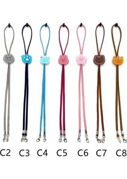 Gri Stil 30CMX4MM 1 Adet Maske Kordon Yüz Maskesi Tutucu Konfor Kemer Uygun Güvenlik Ayarlanabilir Renk Karikatür Çocuk Naylon Asılı Halat (Yurt Dışından) modelleri