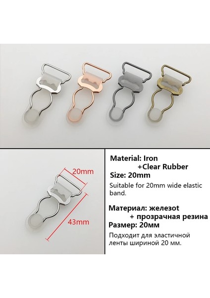 H-M20C Stili Bronz 8pcslot Jartiyer Toka Plasticmetal Jartiyer Gömlek Tutucu Klip Askı Çorap Çorap Sapları Askı Klipleri Biter (Yurt Dışından)