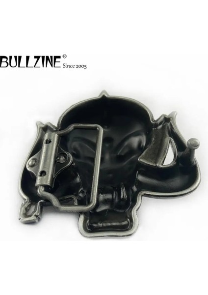 FP-02587 Stili Bullzine Çinko Alaşımı Kafatası Kafa Kemer Tokası Kalaylı F Fp Lüks Sıcak Motor Kemer Tokası Kot Hediye Kemer Tokası (Yurt Dışından) indirimleri