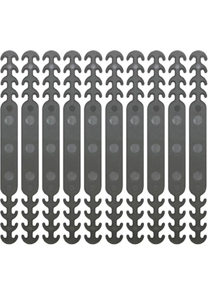 Gri Tarzı 10 Adet Ayarlanabilir Kaymaz Silikon Maske Kulak Sapları Salvaorejas Mascarillas Uzatma Kancası Yüz Maskeleri Toka Ataşe Maske (Yurt Dışından)