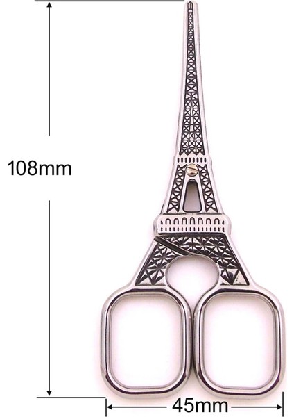 Altın Tarzı Bliss Yeni Paslanmaz Çelik Avrupa Vintage Eyfel Kulesi Veya Dikiş Makası Dikiş ve Oya Için Dıy Araçları, Q (Yurt Dışından) modelleri