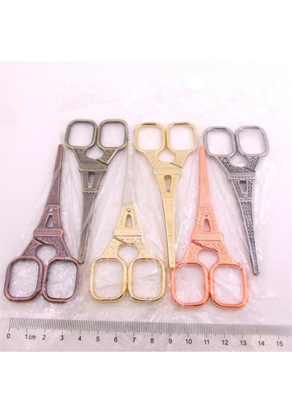 Altın Tarzı Bliss Yeni Paslanmaz Çelik Avrupa Vintage Eyfel Kulesi Veya Dikiş Makası Dikiş ve Oya Için Dıy Araçları, Q (Yurt Dışından) indirimleri