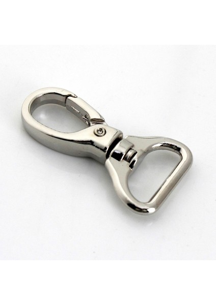Gümüş Tarzı Kimlik 25MM 1 Adet Metal 4 Boyutları Geçmeli Kanca Tetik Istakoz Klipsler Klipler Düz Tabanlı Bahar Kapısı Deri El Sanatları Pet Tasma Çanta Askısı Kemer Dokuma (Yurt Dışından)