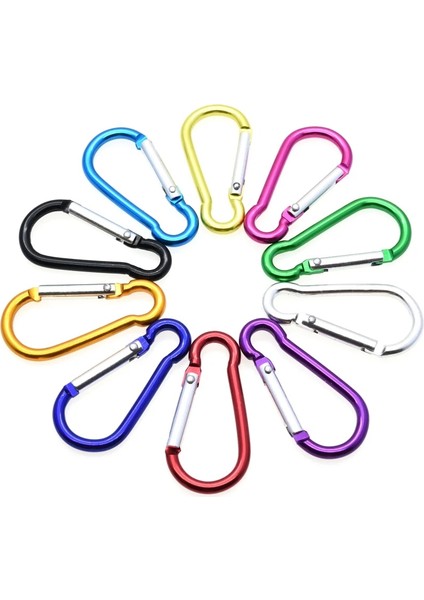 Turuncu Tarzı Paracord Açık Hava Etkinlikleri Yürüyüş Kamp 10 Renk Için Alüminyum Karabina Snap Kanca Anahtarlık (Yurt Dışından) fırsatları