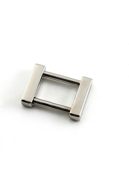Gümüş Tarzı Kimlik 15.5mm Metal Sökülebilir Çıkarılabilir Açık Vidalı Dikdörtgen Halka Toka Köstek Toka Deri El Sanatları Çanta Askısı Kemer Kolu Dokuma (Yurt Dışından)