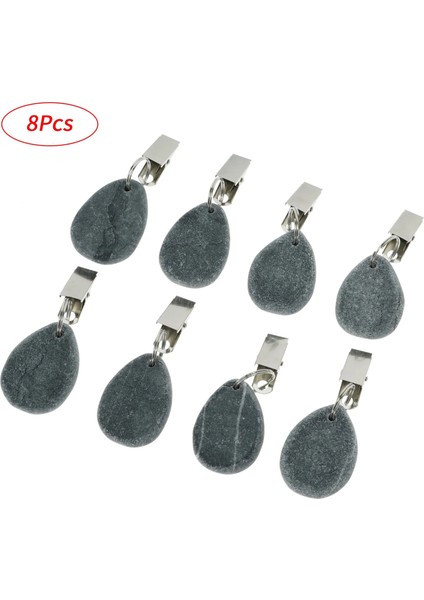 Beyaz B 4 Adet Tarzı 8 Gözyaşı Taş Masa Örtüsü Ağırlıkları Paslanmaz Çelik Metal Tutucu Klip Tokaları Dıy Asılı Bez Parti Masa Örtüsü Decorat (Yurt Dışından) fiyatları