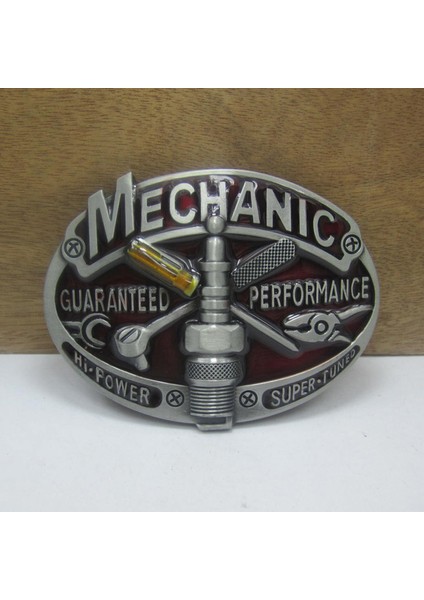 Yan Hakem Stili Buckleclub Çinko Alaşımlı Mekanik Kemer Tokası Kaynakçı Makinist Elektrikçi Marangoz Kemer Tokası 4 cm Genişliğinde Kemer Kalaylı Kaplama (Yurt Dışından) fiyatları