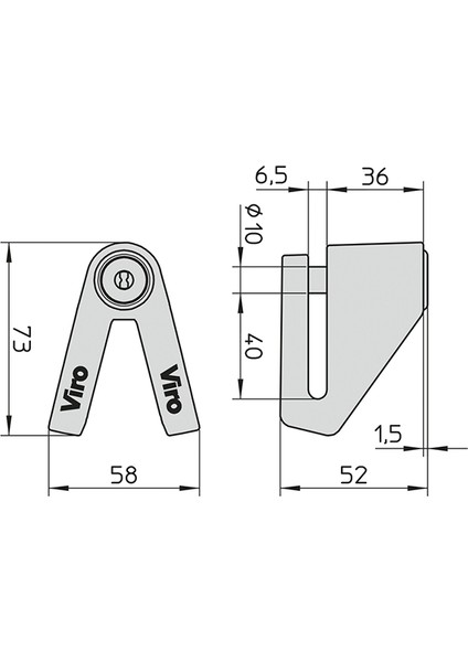 Stopper- Hırsız Durdurucu Ekstra Dayanıklı, Motosikletler Için Uygun, 10MM Kırılmaz - Kesilmez Disk Kilidi modelleri