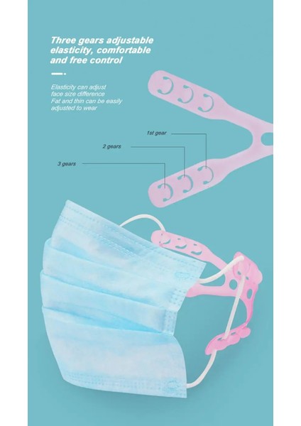 Siyah Stil Maske Kordon Tutucu Dört Dişli Ayarlanabilir Kaymaz Maske Kulak Mascarillas Uzatma Kancası Yüz Maskeleri Toka Tutucu Maske Kancaları (Yurt Dışından) fırsatları