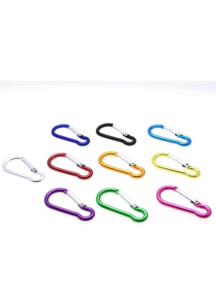Sarı Stil Paracord Açık Hava Etkinlikleri Yürüyüş Kamp 10 Renk Için Alüminyum Karabina Snap Kanca Anahtarlık (Yurt Dışından) indirimleri