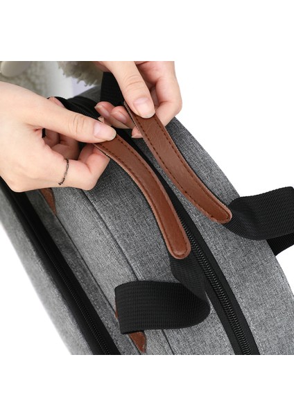 Gri Stil Iplik Saklama Kutusu Tığ Kancaları Örgü Yuvarlak Çanta Dikiş Araçları Aksesuarları Örgü Iğneleri Organizatör (Yurt Dışından) indirimleri