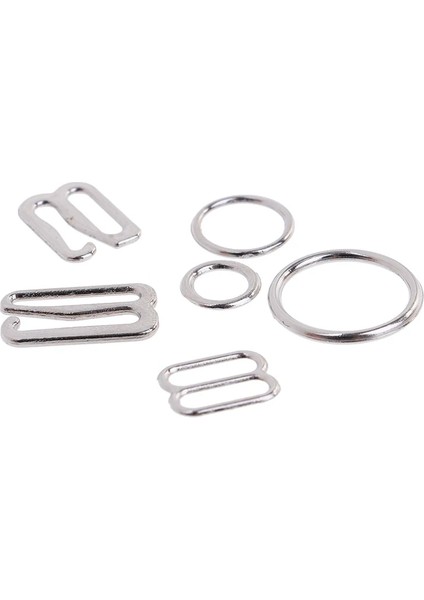 Çok Renkli Stil Lot Ayarı Metal Sutyen Askı Tokaları Iç Çamaşırı Kaydırıcılar Yüzükler Klipler Iç Çamaşırı Dıy Aksesuarları Için mm (Yurt Dışından) indirimleri