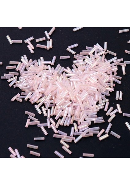 Ab Pembe Tarzı 2X6MM 300 Adet 2xpcs Avusturyalı Kristal Cam Tüp Yuvarlak Tohum Boncuk Konfeksiyon Dikiş Aksesuarları Kolye Dıy Takı Yapımı Için Uzun Tüp Boncuk (Yurt Dışından)