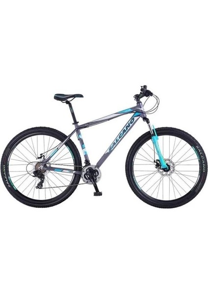 NG750 27.5 V 18'' Mat Gri Beyaz Turkuaz Dağ Bisikleti