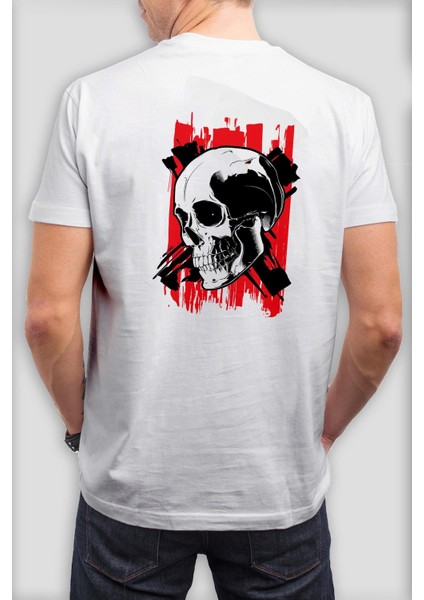 Kuru Kafa Beyaz Unisex Tişört fiyatları