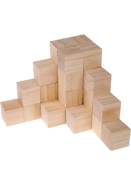 5cm-1pc Stili cm Büyük Ahşap Küpler Bitmemiş Ahşap Boş Kare Bloklar Dıy Bezemeler El Sanatları Scrapbooking Iskandinav Ev Dekorasyonu (Yurt Dışından)
