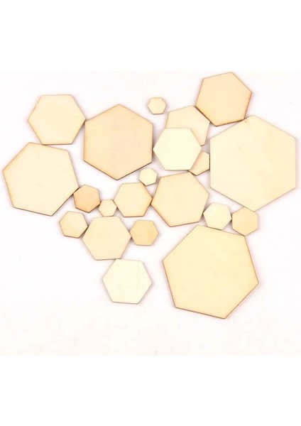 MT2132 Tarzı 15 mm Quareroundhexagon Pattern Mix Doğal Ahşap Scrapbooking Craft Malzemeleri Ahşap Diy Bezemeler El Sanatları Dekor (Yurt Dışından)