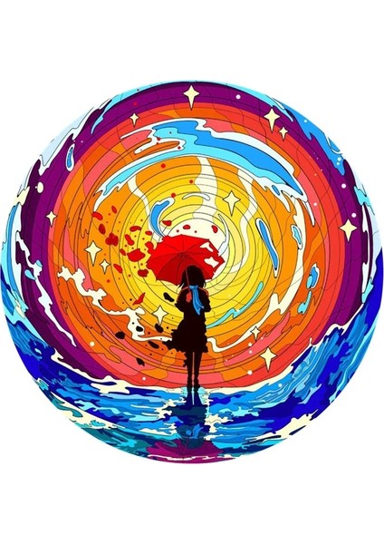 Sihirli Kız Stili M Beden Popüler Secret Garden Ahşap Yapboz Çiftler Yetişkinler Yapboz Hediyeler Benzersiz Ahşap Dıy El Sanatları Famliy Yapboz Oyunları Yapboz Oyuncaklar (Yurt Dışından)
