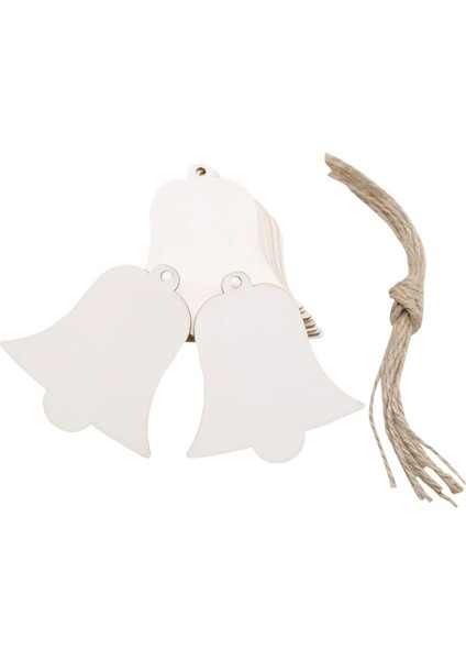 Çanlar 8 cm Stili Bitmemiş Ahşap Noel Ağacı Süsler Delikli Melek Geyik Topu Bebek Kardan Adam Noel Ağacı Etiketi Asılı Süslemeleri (Yurt Dışından)