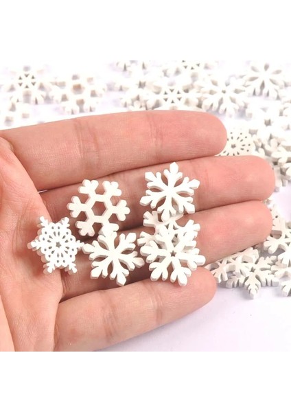 Siyah Ceviz Tarzı 20MM Mix Ahşap Beyaz Kar Taneleri Noel Süsleri Noel Kolye Diy Scrapbooking Craft Yeni Yıl Ev Dekorasyonu (Yurt Dışından) fiyatları