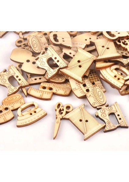 MT0901 Karışımı Stili mm Doğal Dikiş Aracı Ahşap El Sanatları Ahşap Süsleme Ev Dekorasyonu Için Dıy Scrapbooking Dikiş Aksesuarları (Yurt Dışından) fiyatları