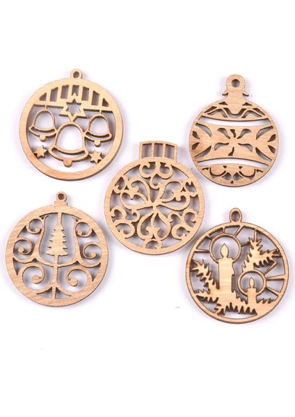 No.1 Tarzı Karışık Oyma Noel Topu Kesikler Ahşap Dıy El Sanatları Bitmemiş Ahşap Süslemeler Ev Dekorasyonu Scrapbooking (Yurt Dışından) fırsatları