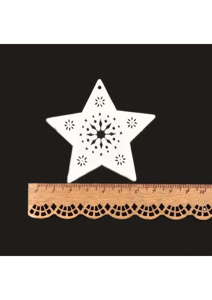 Kahverengi Tarzı Beyaz Kar Tanesi Ağacı Ahşap Dekorasyon Karalama Defteri Craft Için Dıy Ev Noel Ahşap Noel Ağacı Asılı Kolye Süsler Hediye (Yurt Dışından)
