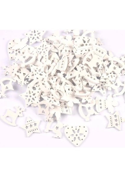 mm Ahşap El Sanatları Beyaz Angelsstarswood At Ahşap Süs Ev Dekorasyon Dikiş Aksesuarları Için Dıy Scrapbooking (Yurt Dışından) modelleri