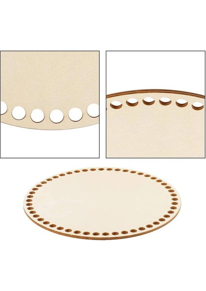 Bir Stil 2 Adet Doğal Ahşap Sepet Alt Tığ Sepet Tabanı Dıy Craft Sepet Dokuma Malzemeleri Için Ev Dekorasyon Yapımı 14 cm (Yurt Dışından)