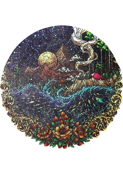 Aurora Tarzı L Beden Popüler Secret Garden Ahşap Yapboz Çiftler Yetişkinler Yapboz Hediyeler Benzersiz Ahşap Dıy El Sanatları Famliy Yapboz Oyunları Yapboz Oyuncaklar (Yurt Dışından)