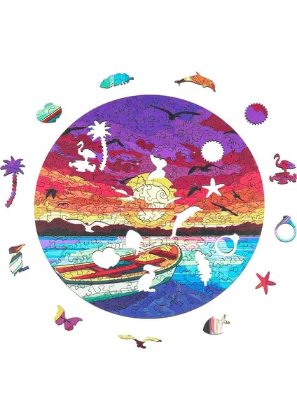 Aurora Tarzı L Beden Popüler Secret Garden Ahşap Yapboz Çiftler Yetişkinler Yapboz Hediyeler Benzersiz Ahşap Dıy El Sanatları Famliy Yapboz Oyunları Yapboz Oyuncaklar (Yurt Dışından)