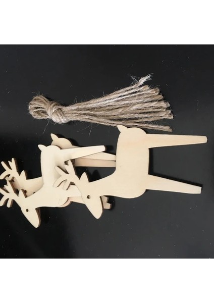 No.18 Tarzı Ahşap Kesikler Yılbaşı Ahşap Süsler, Yıldız, Yılbaşı Ağacı, Kar Tanesi, Kardan Adam Yılbaşı Ahşap Asılı Süsler (Yurt Dışından)