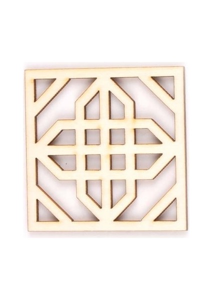 MT2173-3 Stili Mix Roundsquare Desen Bitmemiş Ahşap Dekorasyon Dıy El Sanatları Karalama Defteri Ev El Yapımı Ahşap Embellishmentack (Yurt Dışından)