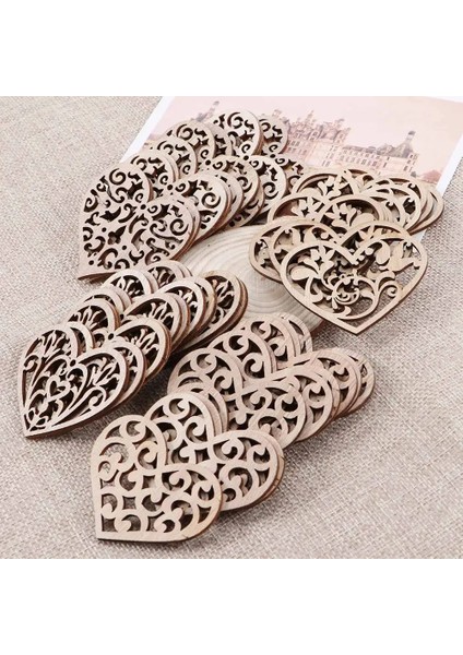 Bir Stil Arving Hollow Kalp Desen Ahşap Dıy El Sanatları Scrapbooking Boyama Koleksiyonu El Sanatları El Yapımı Dıy Ev Dekorasyon (Yurt Dışından)
