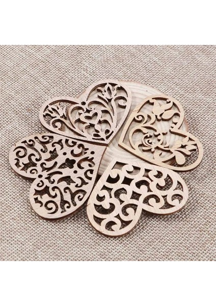 Bir Stil Arving Hollow Kalp Desen Ahşap Dıy El Sanatları Scrapbooking Boyama Koleksiyonu El Sanatları El Yapımı Dıy Ev Dekorasyon (Yurt Dışından)