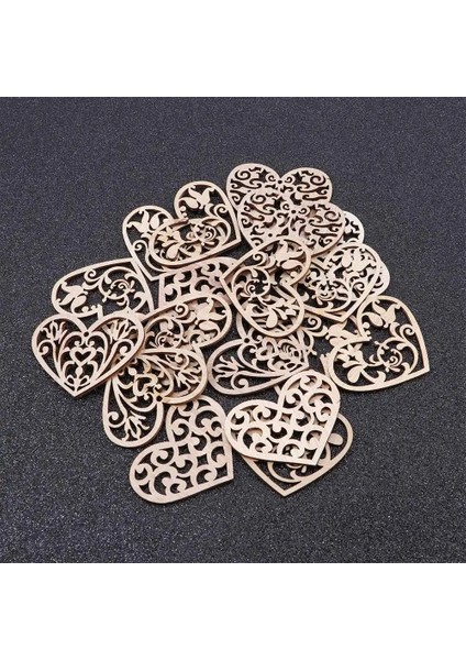 Bir Stil Arving Hollow Kalp Desen Ahşap Dıy El Sanatları Scrapbooking Boyama Koleksiyonu El Sanatları El Yapımı Dıy Ev Dekorasyon (Yurt Dışından)