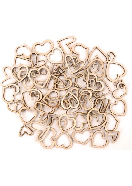 No.1 Tarzı 10 mm El Yapımı Ahşap El Sanatları Aksesuar Ev Dekorasyonu Scrapbookings Dıy Mix Doğal Ahşap Boş Çiçek Yıldız Kalp mm (Yurt Dışından)