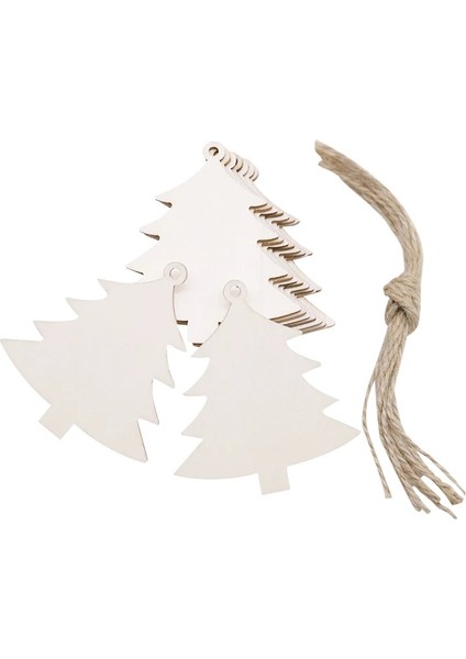 Ağaç 8cm Tarzı Bitmemiş Ahşap Noel Ağacı Süsler Delikli Melek Geyik Topu Bebek Kardan Adam Noel Ağacı Etiketi Asılı Süslemeleri (Yurt Dışından)