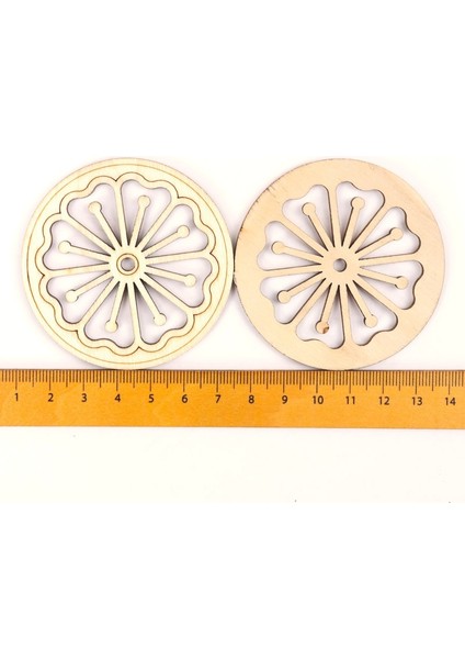 No.41 Tarzı Çin Tarzı Retro Çerçeve Ahşap Desen Yuvarlak Scrapbooking Craft El Yapımı Aksesuar Dikiş Ev Dekorasyonu Dıy mm (Yurt Dışından)