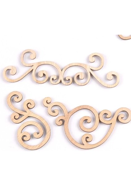 No.1 Tarzı 8 Adet Çiçek Desenli Ahşap Dilimleri Dıy El Sanatları Scrapbooking Ev Dekorasyonu El Yapımı Aksesuarlar Ahşap Dantel Köşe Sanatları Süsler (Yurt Dışından) fiyatları