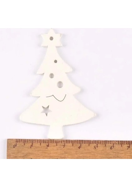 No.15 Tarzı Beyaz Kar Tanesi Ağacı Ahşap Dekorasyon Karalama Defteri Craft Için Dıy Ev Noel Ahşap Noel Ağacı Asılı Kolye Süsler Hediye (Yurt Dışından)