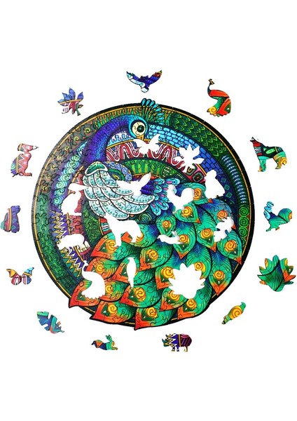 Fil Tarzı M Beden Benzersiz Hayvanlar Ahşap Yapboz Yetişkinler Için Çocuklar Ahşap Yapboz Eğitici Oyuncaklar Hediyeler Ahşap Dıy El Sanatları Baykuş Balık Yapboz Oyunları (Yurt Dışından) indirimleri