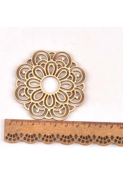 MT2173-20 Stili Mix Roundsquare Desen Bitmemiş Ahşap Dekorasyon Dıy El Sanatları Karalama Defteri Ev El Yapımı Ahşap Embellishmentack (Yurt Dışından)