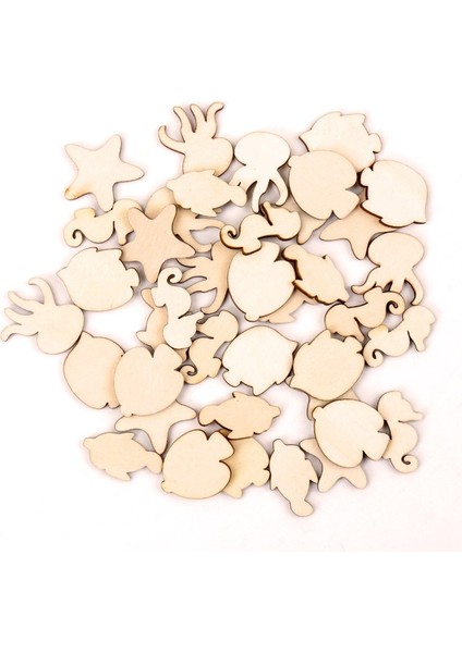 No.3 Tarzı Ev Dekorasyonu Asılı Süsleme Aksesuar Boyama Scrapbooking Craft Ahşap Dıy Hayvanlar Şekli El Yapımı mm (Yurt Dışından)