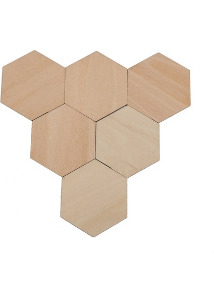 10 Adet 60MM 2.36 Inç Tarzı Bitmemiş Ahşap Parçalar Altıgen Ahşap Şekli Ahşap Dıy Sanatlar El Sanatları Için Boyaya Hazır Ev Partisi Dekorasyonu (Yurt Dışından)